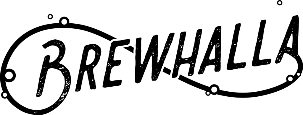 Brewhalla logo in black